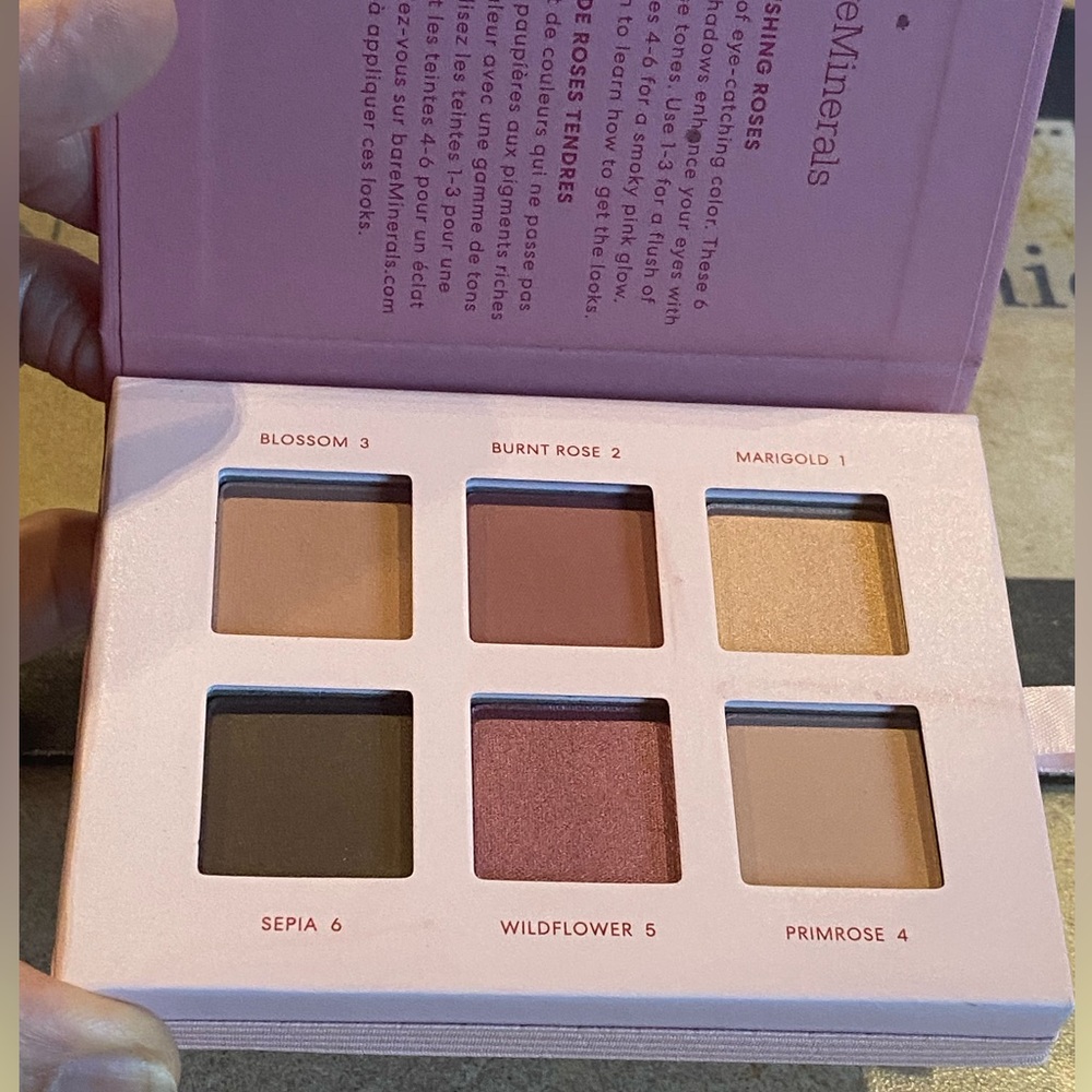 BareMinerals Mineralist Rosewood Eyeshadow Palette New in Box